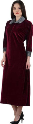 Raabta Fashion Flared/A-line Gown(Maroon)