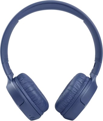 JBL Tune 510BT 40Hr Playtime,Pure Bass,Quick Charge,Multi Connect Bluetooth Headset(Blue, On the Ear)