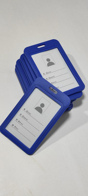 AbhaPrint Plastic ID Badge Holder(Pack of 3)
