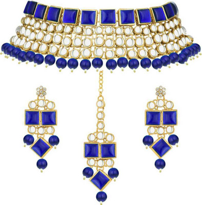 CATALYST Brass Copper Blue, White Jewellery Set(Pack of 1)