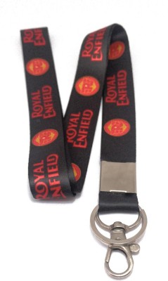 Key Era Royal Enfield Lanyard ID Card Holder Satin Fabric Lanyard(Multicolor)