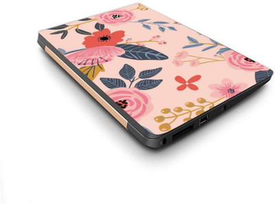 Galaxsia Floral D34 Vinyl Laptop Skin/Sticker/Cover/Decal vinyl Laptop Skin Compatible for 15.6 inch(Theme: Nature)