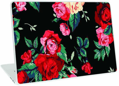 Galaxsia Floral D41 vinyl Laptop Skin Compatible for 15.6 inch(Theme: Nature)