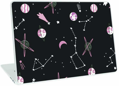 Galaxsia Universe D1 vinyl Laptop Skin Compatible for 15.6 inch(Theme: Graffiti)