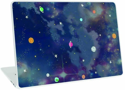 Galaxsia Universe D2 vinyl Laptop Skin Compatible for 15.6 inch(Theme: Illustrations)