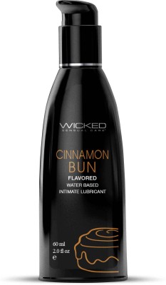 Wicked Aqua Cinnamon Bun Flavoured Water Based Personal Lubricant(60 ml)