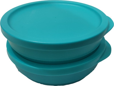 TUPPERWARE Tw round stax 2 Containers Lunch Box(400 ml)
