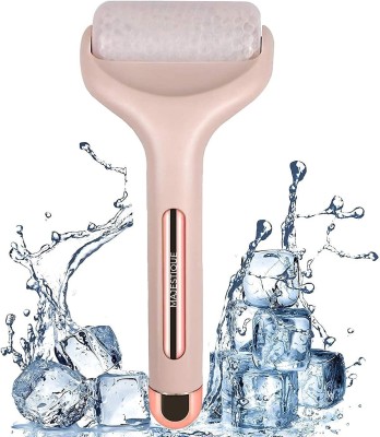 MAJESTIQUE Ice Roller Face Massager Ice Roller Face Massager - Therapeutic Cooling to Naturally Tone & Tighten | Brighten Complexion and Reduce Wrinkles, Under Eye Puffiness (Pack of 1) Massager(Multicolor)