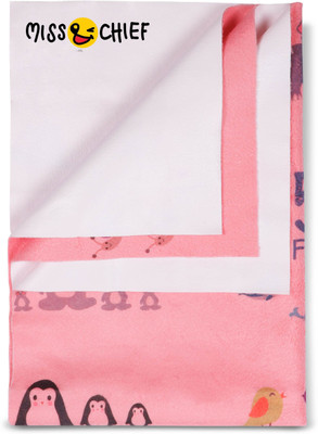 Miss & Chief Bed Protector Sheet- Waterproof & Reusable(Multicolor, Small)
