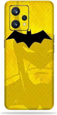 Gizmo Wraps Realme 9 Pro 5g, Yellow Batman Mobile Skin(Multicolor)