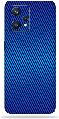 Gizmo Wraps Realme 9 Pro 5g, Blue Carbon Fiber-1 Mobile Skin(Blue)