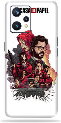 OggyBaba Realme 9 Pro 5G Mobile Skin(Poster Art Multicolor Skin With Ultra Matte Finish)