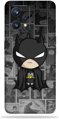 OggyBaba Realme 9 Pro 5G Mobile Skin(Comic Batman Multicolor Skin With Ultra Matte Finish)