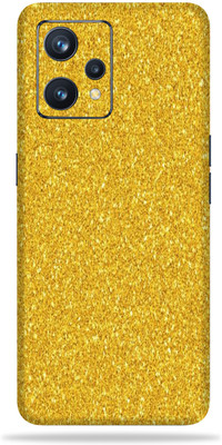 OggyBaba Realme 9 Pro 5G Mobile Skin(Golden Glitter Skin With Ultra Matte Finish)