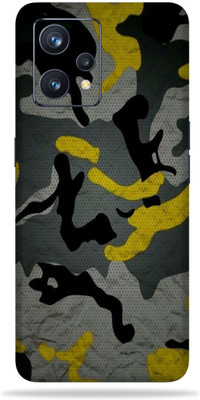 OggyBaba Realme 9 Pro 5G Mobile Skin(Yellow Camouflage Multicolor Skin With Ultra Matte Finish)