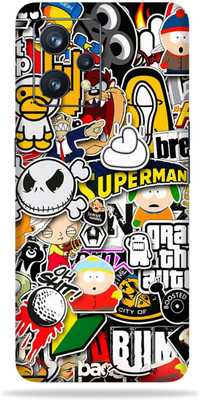 OggyBaba Realme 9 Pro 5G Mobile Skin(Sticker Bombing Multicolor Skin With Ultra Matte Finish)