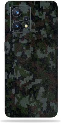 OggyBaba Realme 9 Pro 5G Mobile Skin(Digital Camouflage Multicolor Skin With Ultra Matte Finish)