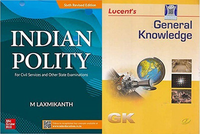 Indian Polity & Lucent General Knowledge Combo Set Of 2 Books For All Competitive Exams(Paperback, LAXMINKANT)