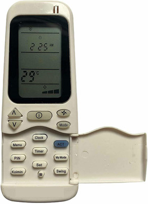 Ehop Remote Model no 40, Compatible for Hitachi Window/Split AC with Function Remote kaimin Remote Controller(White)