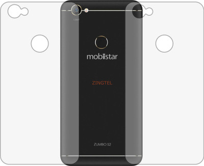 ZINGTEL Back Screen Guard for MOBISTAR ZUMBO S2 (Matte Finish)(Pack of 2)