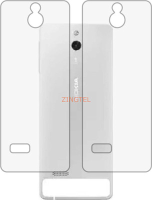 ZINGTEL Back Screen Guard for NOKIA 515 DUAL SIM (Matte Finish)(Pack of 2)
