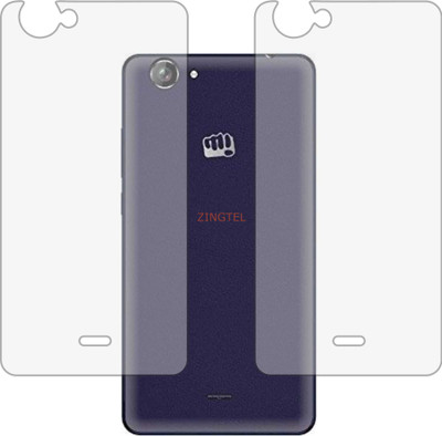 ZINGTEL Back Screen Guard for MICROMAX CANVAS MEGA 4G Q417 (Matte Finish)(Pack of 2)