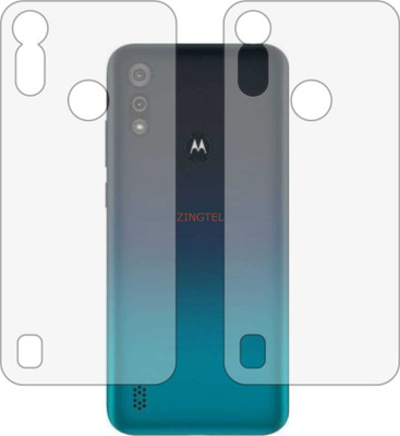 ZINGTEL Back Screen Guard for MOTOROLA E6S (Matte Finish)(Pack of 2)