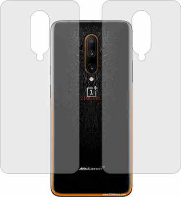 ZINGTEL Back Screen Guard for ONE PLUS 7T PRO MCLAREN (Matte Finish)(Pack of 2)