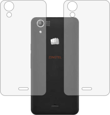 ZINGTEL Back Screen Guard for MICROMAX CANVAS NITRO E455 (Matte Finish)(Pack of 2)