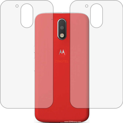 ZINGTEL Back Screen Guard for MOTOROLA XT1625 (MOTO G4) (Matte Finish)(Pack of 2)
