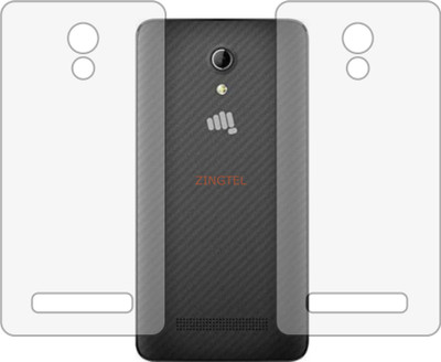 ZINGTEL Back Screen Guard for MICROMAX BHARAT 2 PLUS (Matte Finish)(Pack of 2)