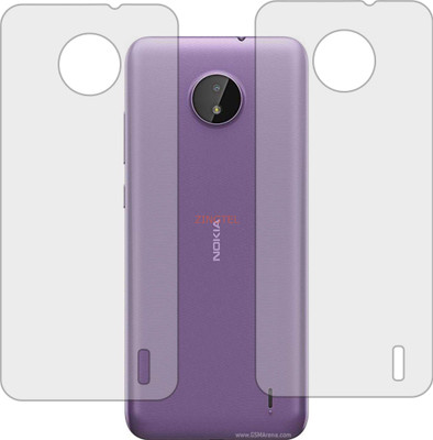 ZINGTEL Back Screen Guard for NOKIA C10 (Matte Finish)(Pack of 2)