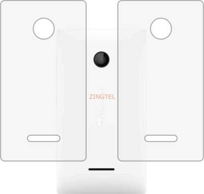 ZINGTEL Back Screen Guard for MICROSOFT LUMIA 435 (Matte Finish)(Pack of 2)