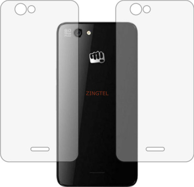 ZINGTEL Back Screen Guard for MICROMAX CANVAS KNIGHT CAMEO A290 (Matte Finish)(Pack of 2)
