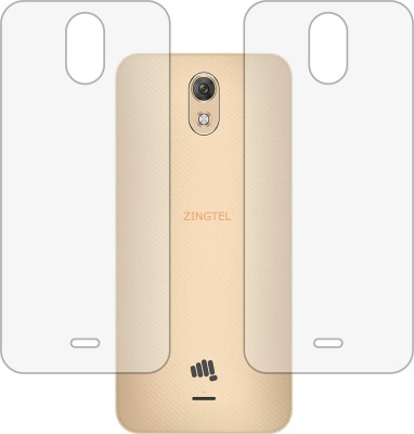 ZINGTEL Back Screen Guard for MICROMAX SPARK 4G PRIME (Matte Finish)(Pack of 2)