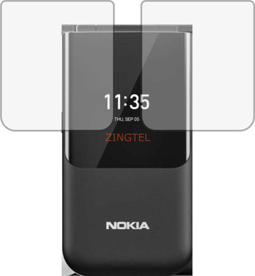 ZINGTEL Back Screen Guard for NOKIA 2720 2019 (Matte Finish)(Pack of 2)