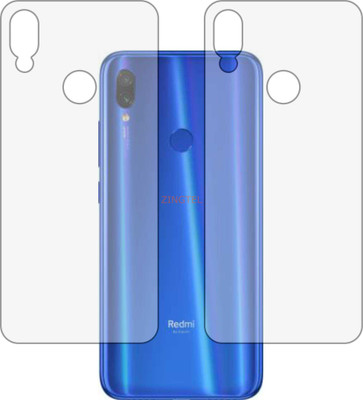 ZINGTEL Back Screen Guard for MI REDMI NOTE 7S (Matte Finish)(Pack of 2)