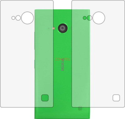 ZINGTEL Back Screen Guard for NOKIA LUMIA 730 DUAL SIM (Matte Finish)(Pack of 2)