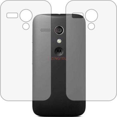 ZINGTEL Back Screen Guard for MOTOROLA E XT1022 (Matte Finish)(Pack of 2)