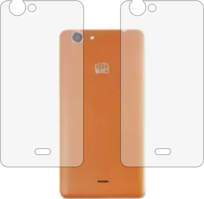 ZINGTEL Back Screen Guard for MICROMAX CANVAS MEGA E353 (Matte Finish)(Pack of 2)