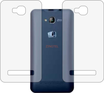 ZINGTEL Back Screen Guard for MICROMAX BOLT Q324 (Matte Finish)(Pack of 2)