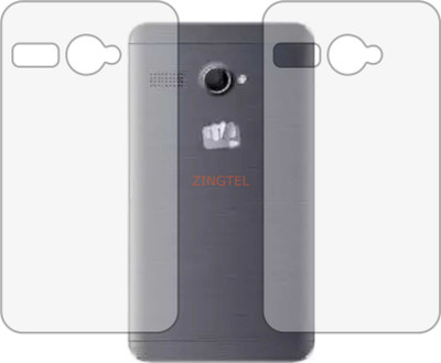 ZINGTEL Back Screen Guard for MICROMAX BOLT Q326 (Matte Finish)(Pack of 2)