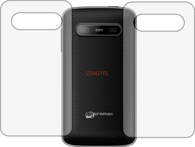 ZINGTEL Back Screen Guard for MICROMAX BOLT A26 (Matte Finish)(Pack of 2)
