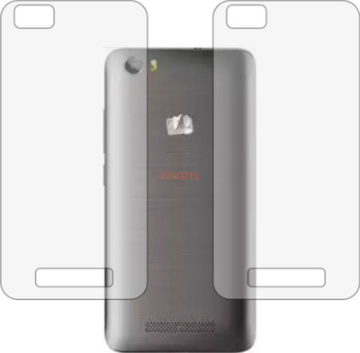 ZINGTEL Back Screen Guard for MICROMAX CANVAS JUICE 4G Q461 (Matte Finish)(Pack of 2)