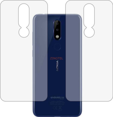 ZINGTEL Back Screen Guard for NOKIA 5.1 PLUS (Matte Finish)(Pack of 2)