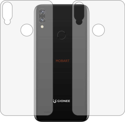 MOBART Back Screen Guard for GIONEE F10 (Matte Finish)(Pack of 2)