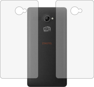 ZINGTEL Back Screen Guard for MICROMAX BOLT Q381 (Matte Finish)(Pack of 2)