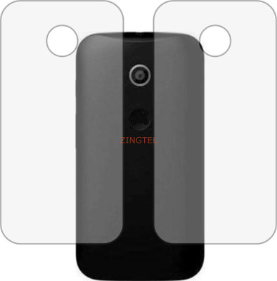 ZINGTEL Back Screen Guard for MOTOROLA MOTO E DUAL TV (Matte Finish)(Pack of 2)
