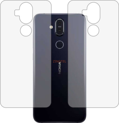 ZINGTEL Back Screen Guard for NOKIA 8.1 (Matte Finish)(Pack of 2)