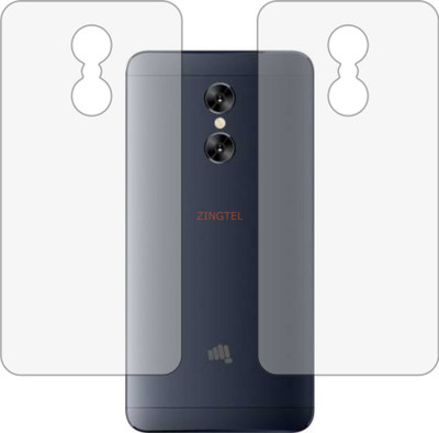 ZINGTEL Back Screen Guard for MICROMAX EVOK DUAL NOTE E4815 (Matte Finish)(Pack of 2)